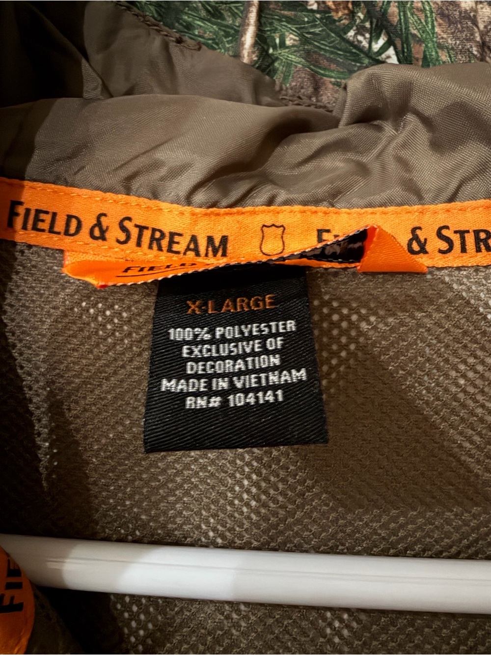 Camo Jacket - Realtree Pattern - Picture 3 of 6